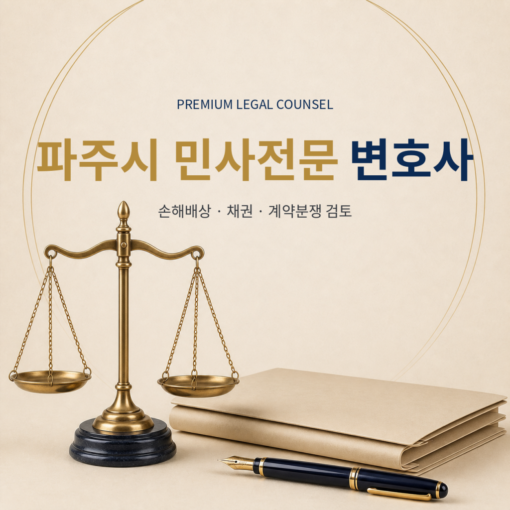 파주시 민사전문 변호사