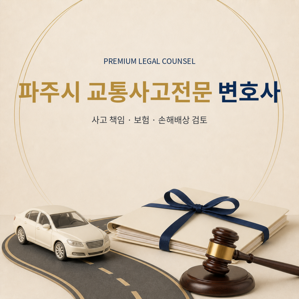 파주시 교통사고전문 변호사